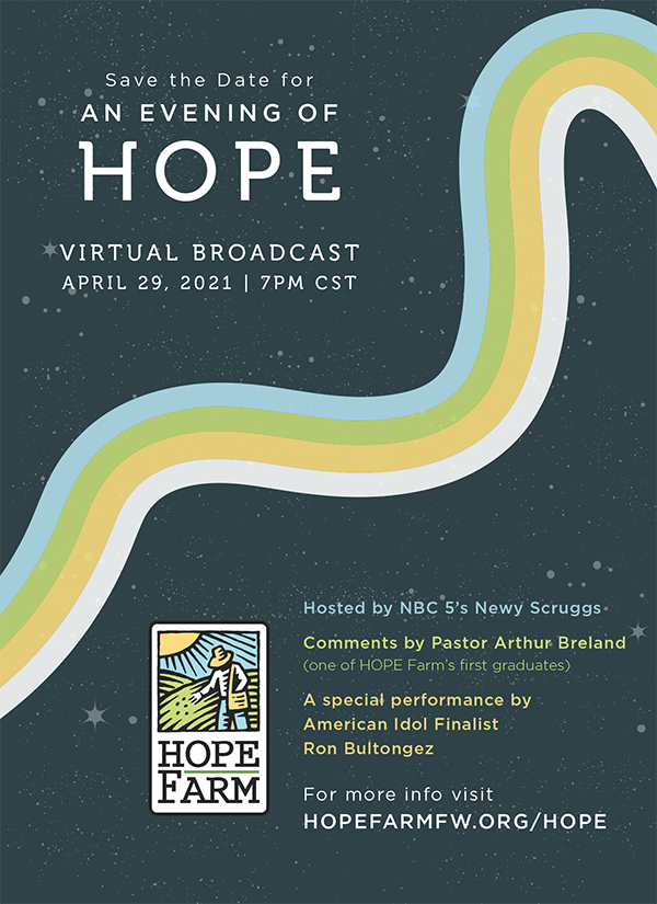 Join us a Virtual Evening of HOPE!